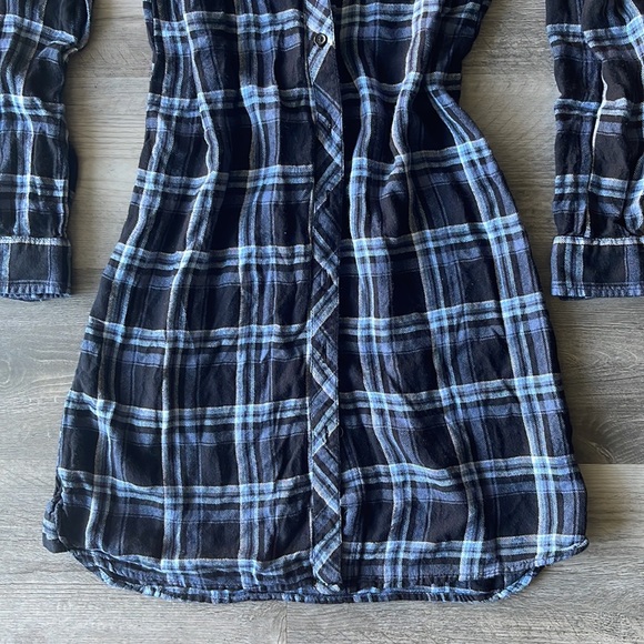 Preloved - BLL nyc - Plaid Dress / Cardigan - Picture 3 of 6